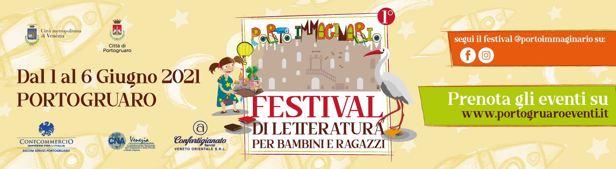 Immagine PortoImmaginario Festival di letteratura per bambini e ragazzi