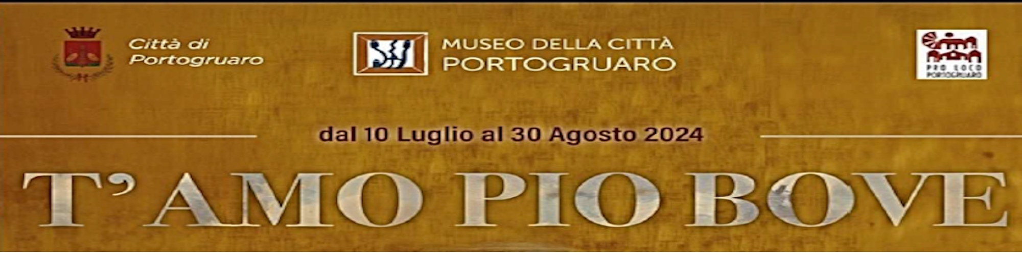 Immagine T'AMO PIO BOVE -  Mostra al Museo della Città